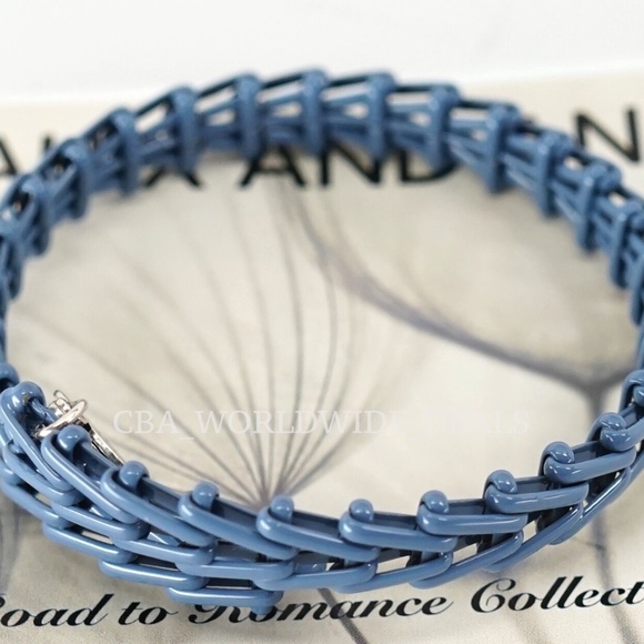Alex and Ani Vintage 66 Blue Gypsy Wrap Bracelet - Picture 1 of 1